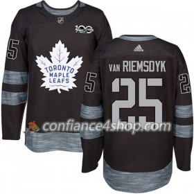 Adidas Maillot de Hockey Toronto Maple Leafs James Van Riemsdyk 25 1917-2017 100th Anniversary Noir Authentic - Homme